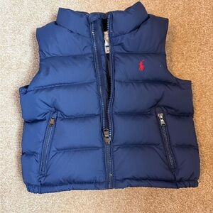 Polo by Ralph Lauren Blue Puffer Vest